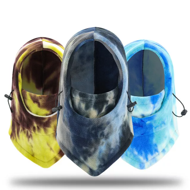 Cold Weather Fleece Balaclava Ski Hood Face Mask Windproof Warmer Neck Gaiter