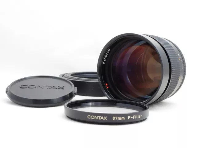 Contax Carl Zeiss Planar T* 85mm f/1.4 MMG C/Y Mount from Tokyo [Near Mint+]