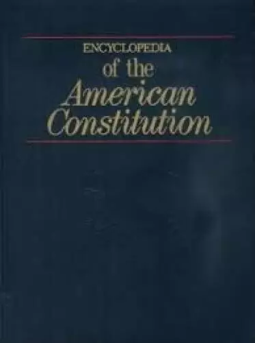 The First Amendment: Selections from the Encyclopedia of the American Con - GOOD