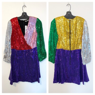 Alice and Olivia Sequin Dress Size 8
