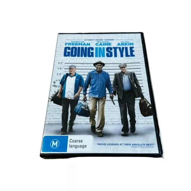 Going In Style Morgan Freeman Michael Caine Region 4 New Sealed Comedy 2