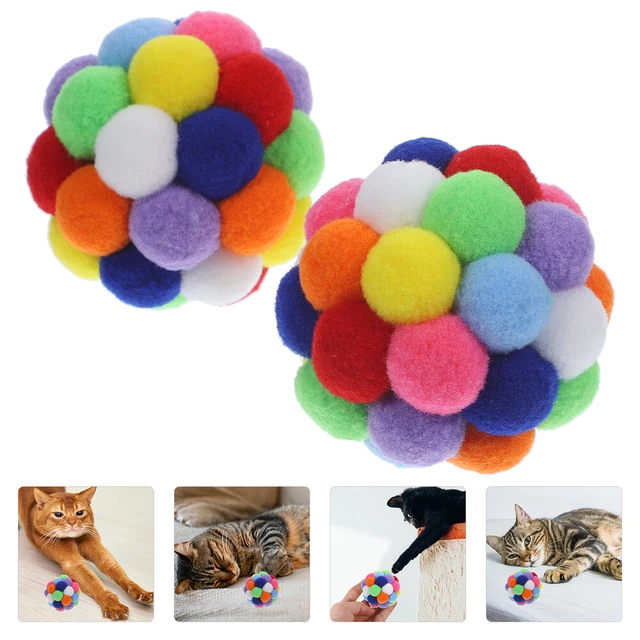 2 Pcs Cat Toy Bell Cat Plush Dreadfuls Petlinks Cat Toys Plush Toy