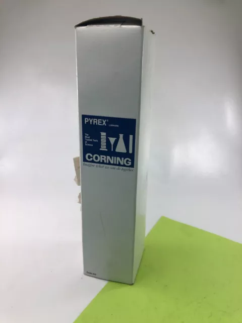 Pyrex Cylinder 100ml No. 2982  with TS16  Hex Bottom  NEW in BOX