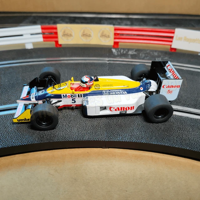 Scalextric - C4508 - Williams Fw11B, Grand Prix de Grande, Bretagne 1987, Nigel Mansell Cars, Formule 1 Scalextric - C4508 - Williams Fw11B, Grand Prix de Grande, Bretagne 1987, Nigel Mansell Cars, Formule 1