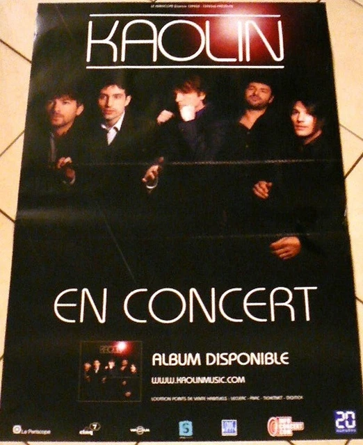 KAOLIN EN CONCERT 70x100cm Affiche de Concert Originale EUR 16,95 PicClick FR