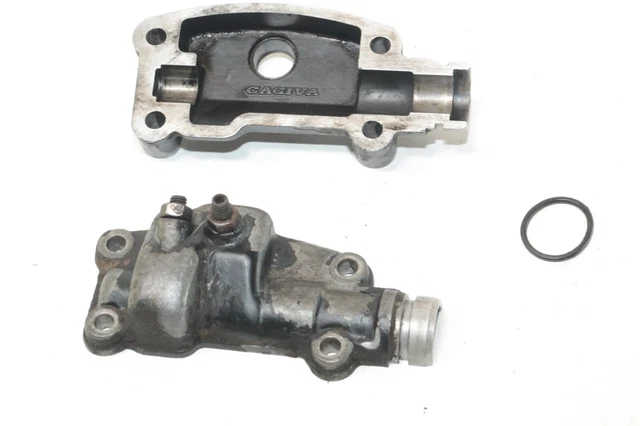 Radiateur (calandre) Droit D'origine Pour Cagiva WMX 125/250 (1988) - Fonctionnel, Occasion, Fabriqué En Italie