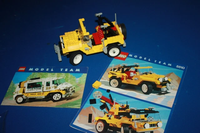 LEGO 5510 MODEL TEAM OFF-ROAD 4X4 complete with instructions