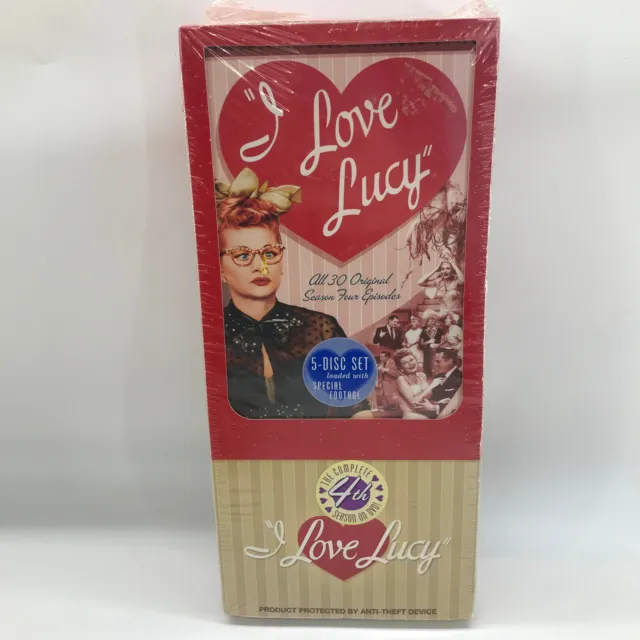 I Love Lucy - The Complete Fourth Season (DVD 2005, 5-Disc Set) Brand New Sealed