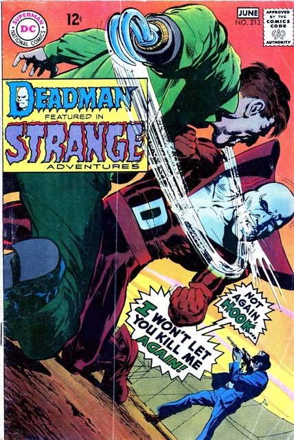 Strange Adventures #212 Featuring Deadman DC Comics 1968 Neal Adams!