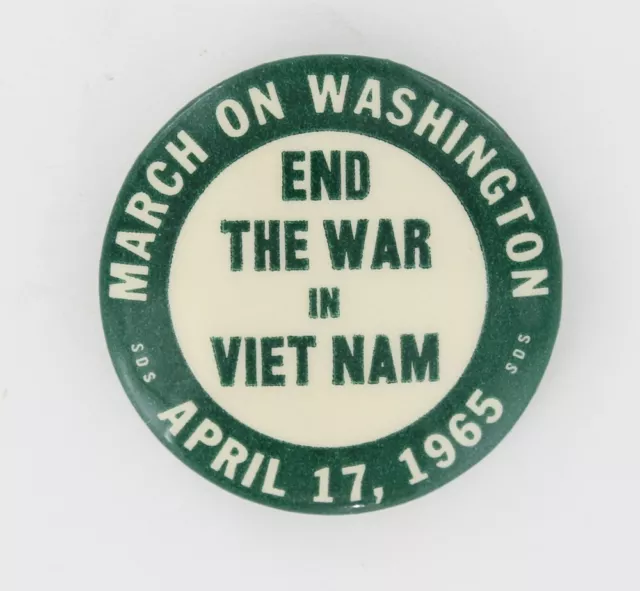 SDS March On Washington 1965 End The War In Vietnam Radical Peace Protest P1567