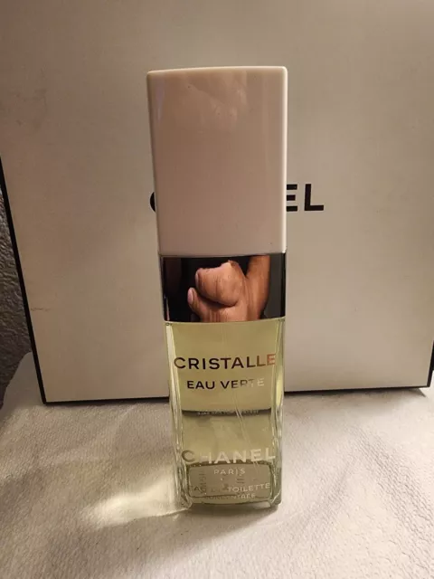 CHANEL CRISTALLE EAU Verte Eau De Toilette 3.4 Oz Perfume $117.50 - PicClick