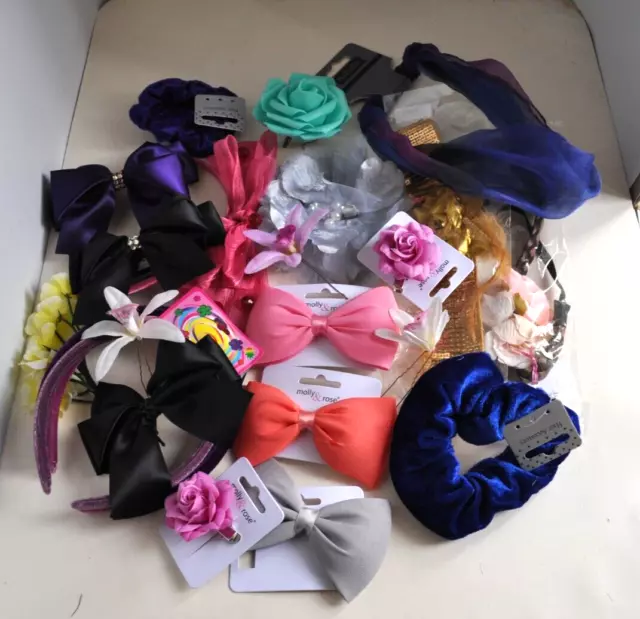 Wholesale job lot hair accessories clips/pins/headbands bundle. Festival (5)