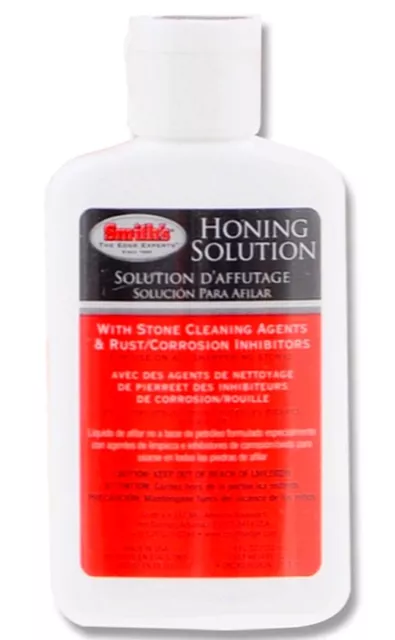 HONING Sharpening SOLUTION Knife Cutlery Oil 4 oz Bottle Smiths Smith's HON1