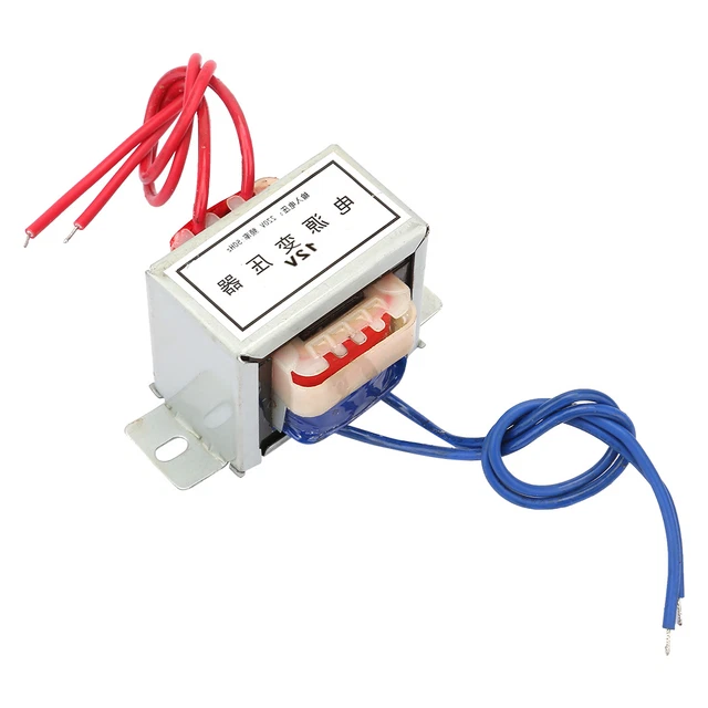 Tension De Sortie 12V CA 12V Entrée 220V Transformateur De Puissance Simple