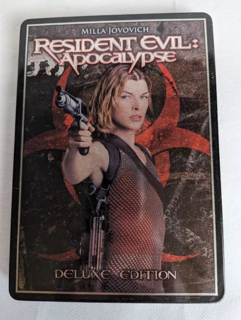 Resident Evil: Apocalypse - Deluxe Edition Steelcase (DVD 2004) Region 4 | VGC