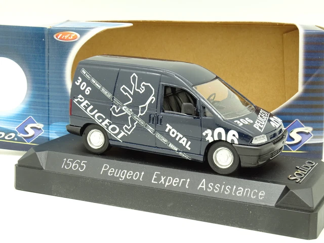 Solido Peugeot Expert Paris Match - Bleu 1:43 Occasion Collector
