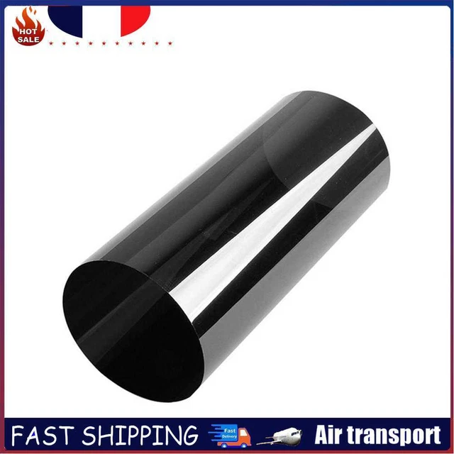 5% Clear Black Car Window Tinting Film Summer Glass UV Protection 7.8x59 inch