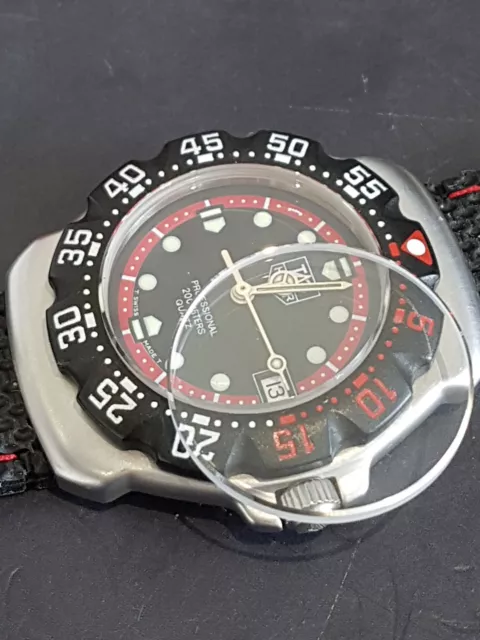 QUALITY GLASS crystal FOR TAG HEUER  F1  FORMULA ONE  Wa1214 case part