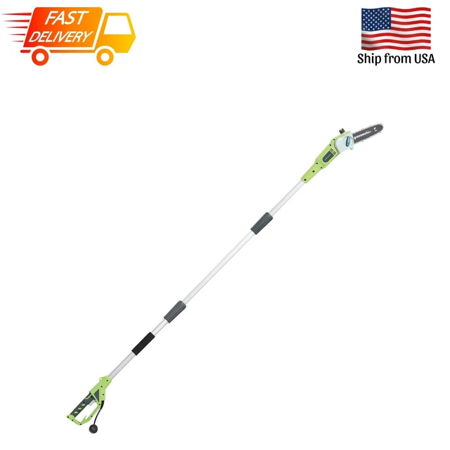 GREENWORKS 6.5 AMP 8 inch Corded Electric Pole Saw 94.99 PicClick
