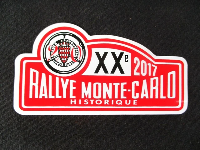 AFFICHE OFFICIELLE RALLYE Historique De Monaco Monte-Carlo 2020 EUR 30