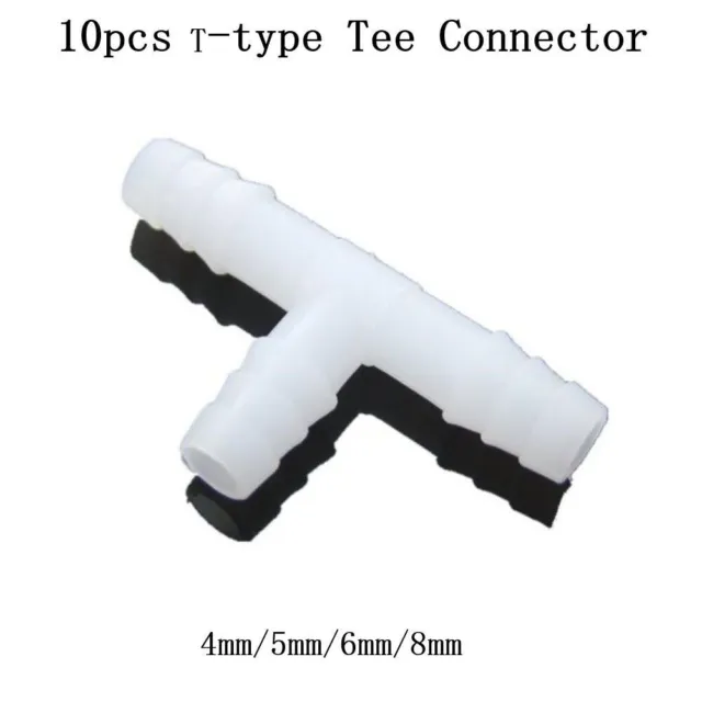 10 pz connettore a T bianco adattatore acquario pompa aria connettore tubo a pro