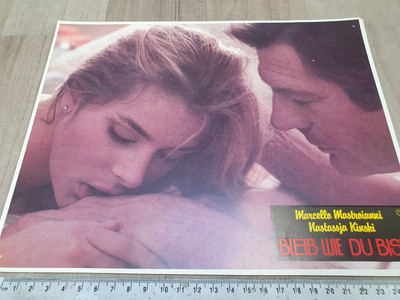 Nastassja Kinski,8 Kino Aushangfotos,Bleib wie du bist,Marcello Mastroianni