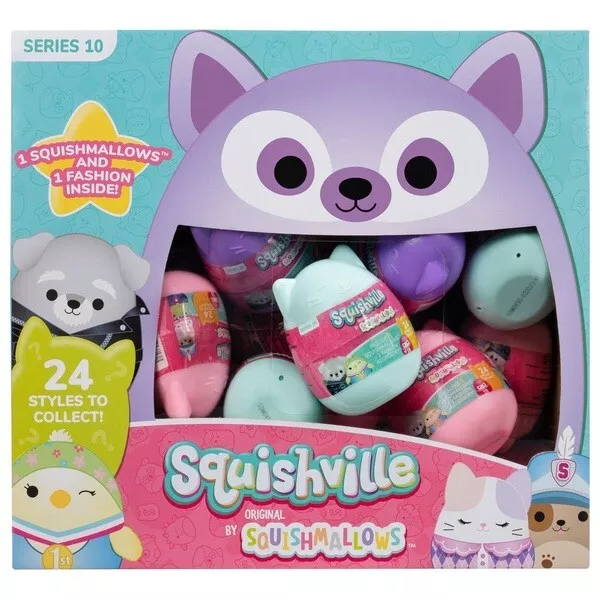 Squishmallows Squishville Mystery Minis Plush Series 10 Blind Capsule 1PCS XMAS