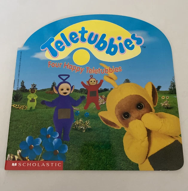 VINTAGE TELETUBBIES FOUR Happy Teletubbies Book Softcover 1998 ...