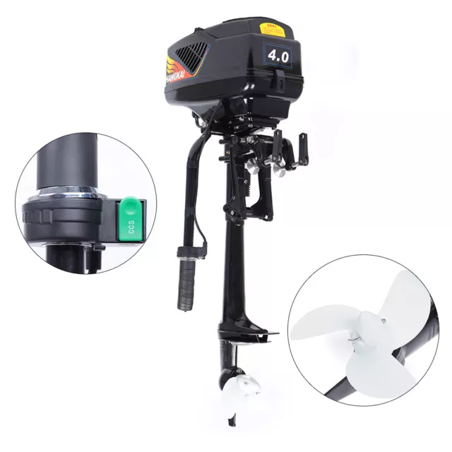 Electric Outboard Trolling Motor 48V 1000W Fishing Boat Engine Short Shaft NEW