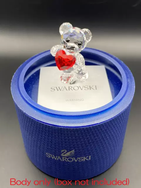 SWAROVSKI Crystal Kris Bear A Heart for You 958449 Figurine C