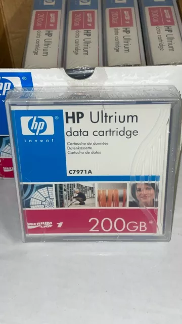 Cartriccia dati HP Ultrium LTO-1 C7971A 100/200 GB confezione da 5 NUOVA