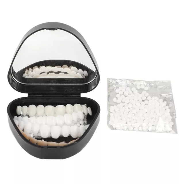 Temporary Tooth Repair Kit Moldable False Teeth Thermal Fitting Beads ABE