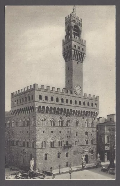 Firenze Palazzo Vecchio Postcard Town Hall of Florence Italy