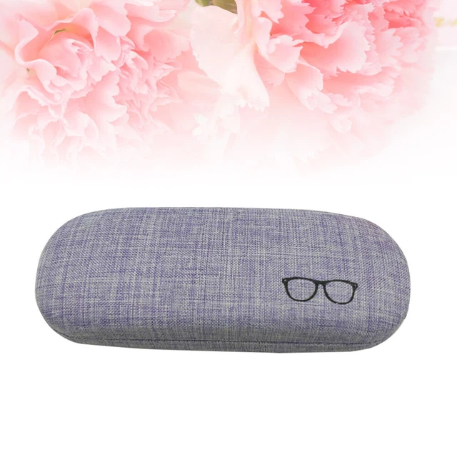 Glasses Lens Case Hard Spectacle Cases Shell Portable Vintage Box