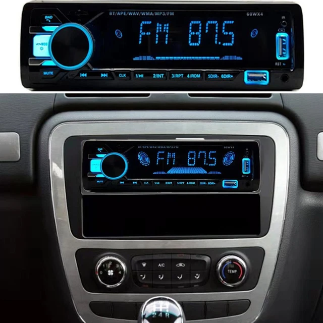 audio dans le tableau de bord Bluetooth Lecteur MP3 de voiture Radio de voiture