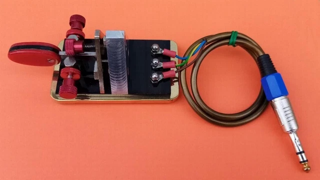 Single Paddle Morse Key