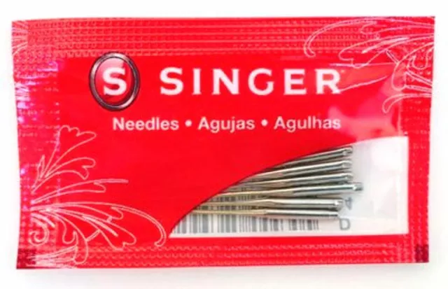 Singer 2020 Sewing Machine Needles Size 16/100 130/705 H-Q~10 Pack~FREE SHIPPING