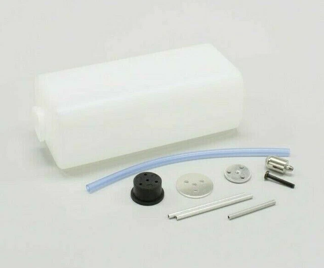 Réservoir Carburant 400CC Transparent CNC Pour Avion RC, Gaz Et Nitro – Avec Tube Aluminium