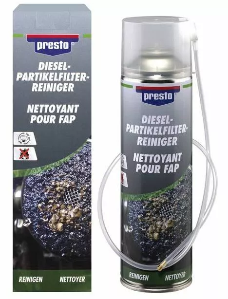 400ml PRESTO DIESELPARTIKELFILTER-REINIGER DPF REINIGER 416613 MIT SONDE