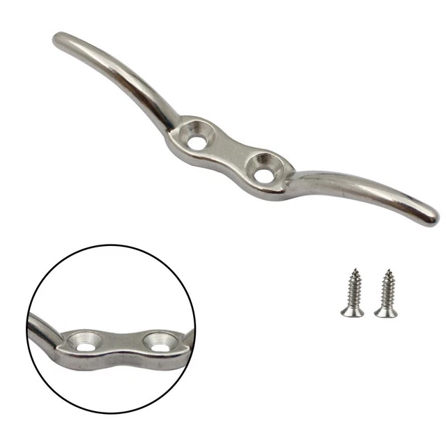Crochet à crampons de corde en acier inoxydable fixation sécurisée pour auven