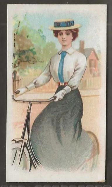 Wills Scissors-Sporting Girls 1913-#08- Cycling