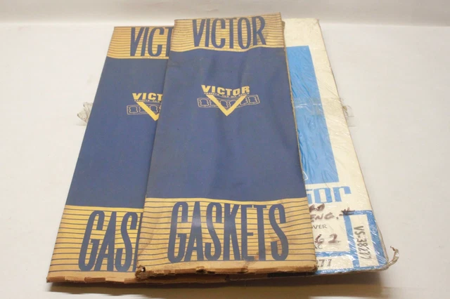 NOS Lot/3 1958-62 Cadillac V8 Engine Valve Cover Gasket Pair GM 1467429 VS-38277