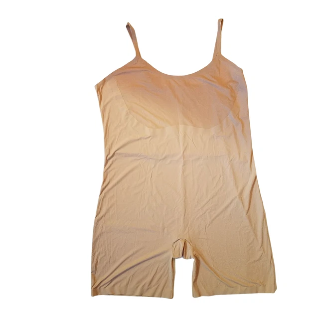 SECRET SOLUTIONS SHAPEWEAR Nude Beige Light Control Body Shaper