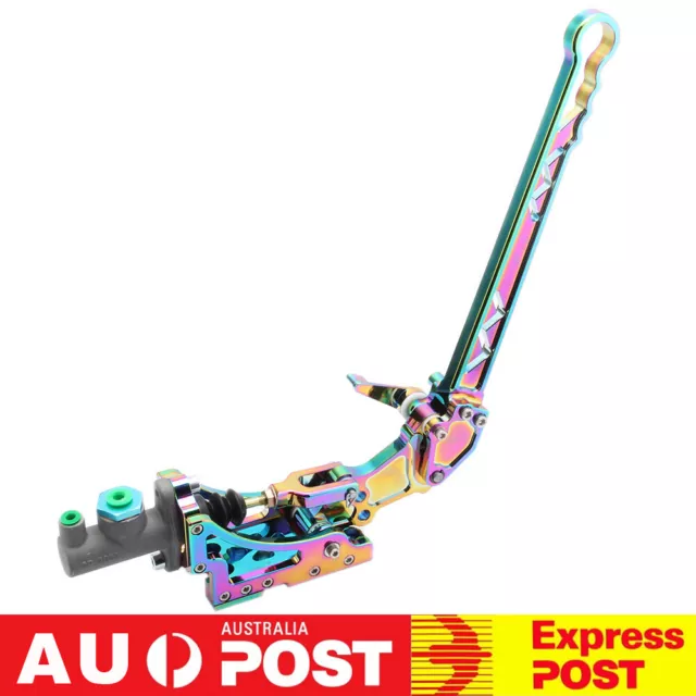 Universal Neochrome Hydraulic Drift Handbrake E-Brake Vertical Horizontal Handle