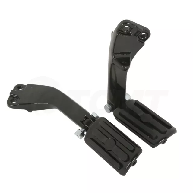Rear Passenger Foot Pegs/Support Mount Bracket Fit For Harley Dyna Fat Bob 08-16