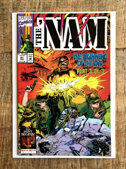 The Nam #81, Low Print Run (Marvel Comics 1993) NM or better
