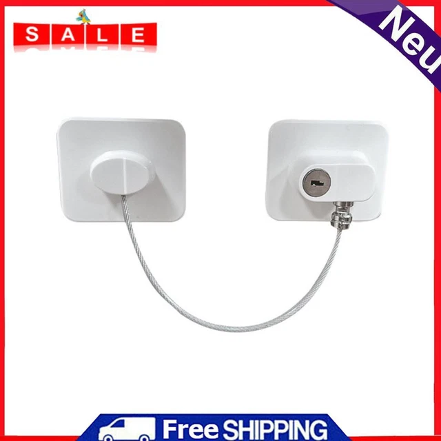 Universal Door Limiter Aluminum Alloy Door Lock for Child Kids Protective Device