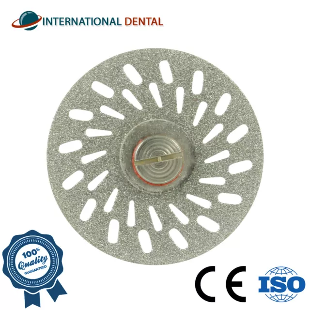 Ortho Dental Coarse Grit Double Sided Diamond Coat Disc Separator IPR Ø22mmX0.29