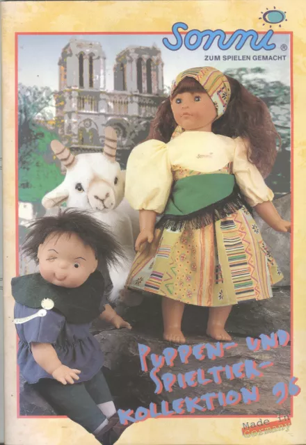 Puppen und Spieltiere Katalog ehem. DDR VEB SONNI Sonneberg