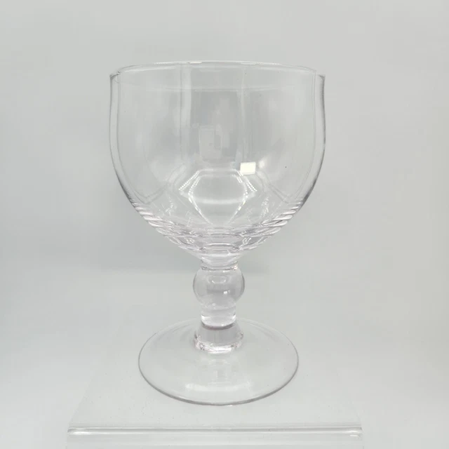 ANCHOR HOCKING 3959RTX Goblet 16 Oz Clear Schooner Glass Rim Tempered